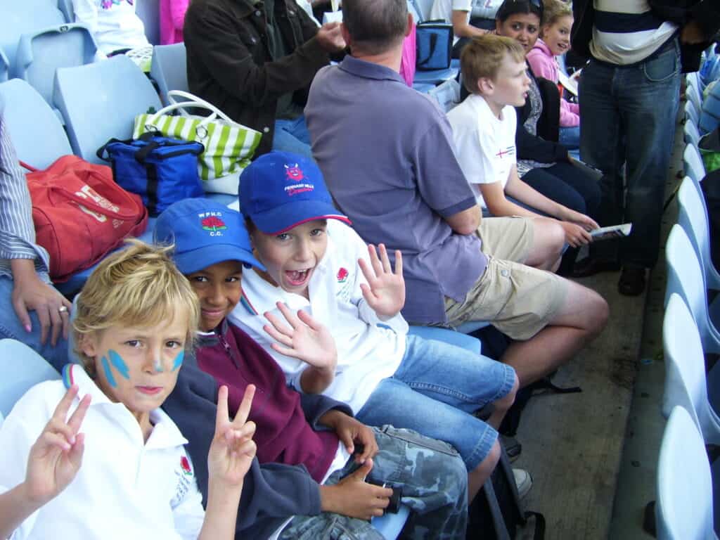 Camero, Tanay and Ben U9 Blue at the 2020 NSW vs VIC match