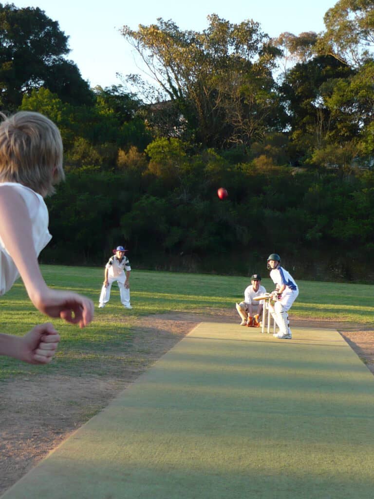 Daniel A Facing His First Ball Vs Kissing Point 270809 @ Headen Park