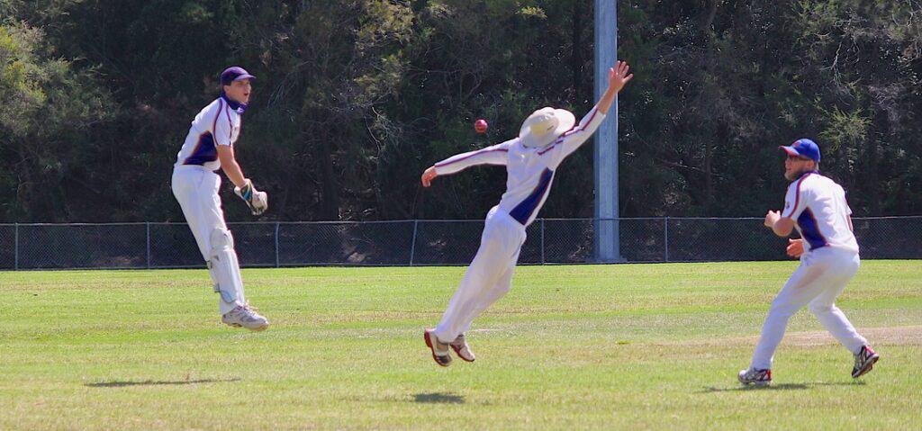 Fielding - Nick Bennett - catch