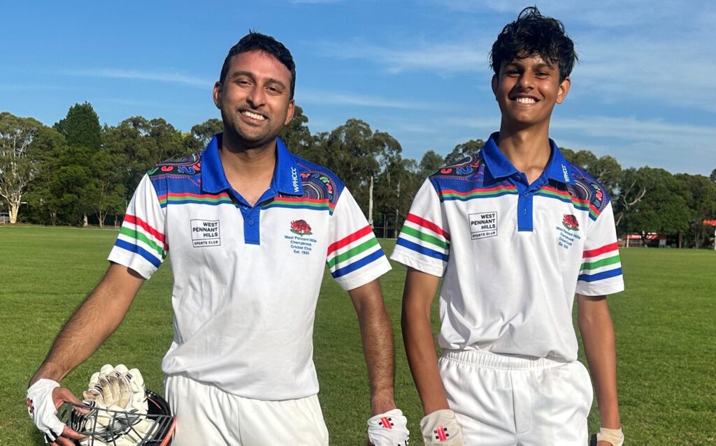 Hari Sankar & Shakeel Mistry - match winning partnership