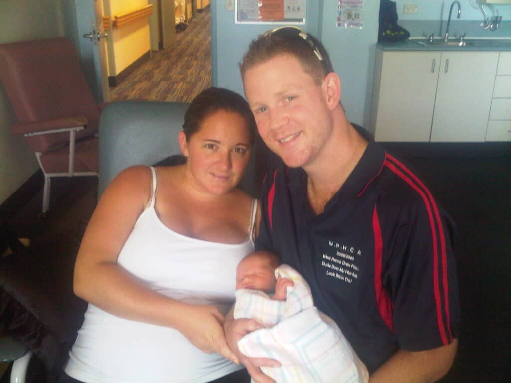 Simon Smyth Mel And Dylan Archer Smyth 17022011.jpg