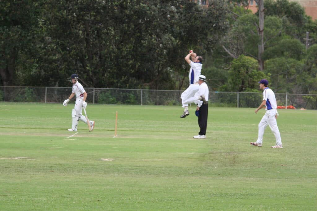 Tim Scoular in full flight