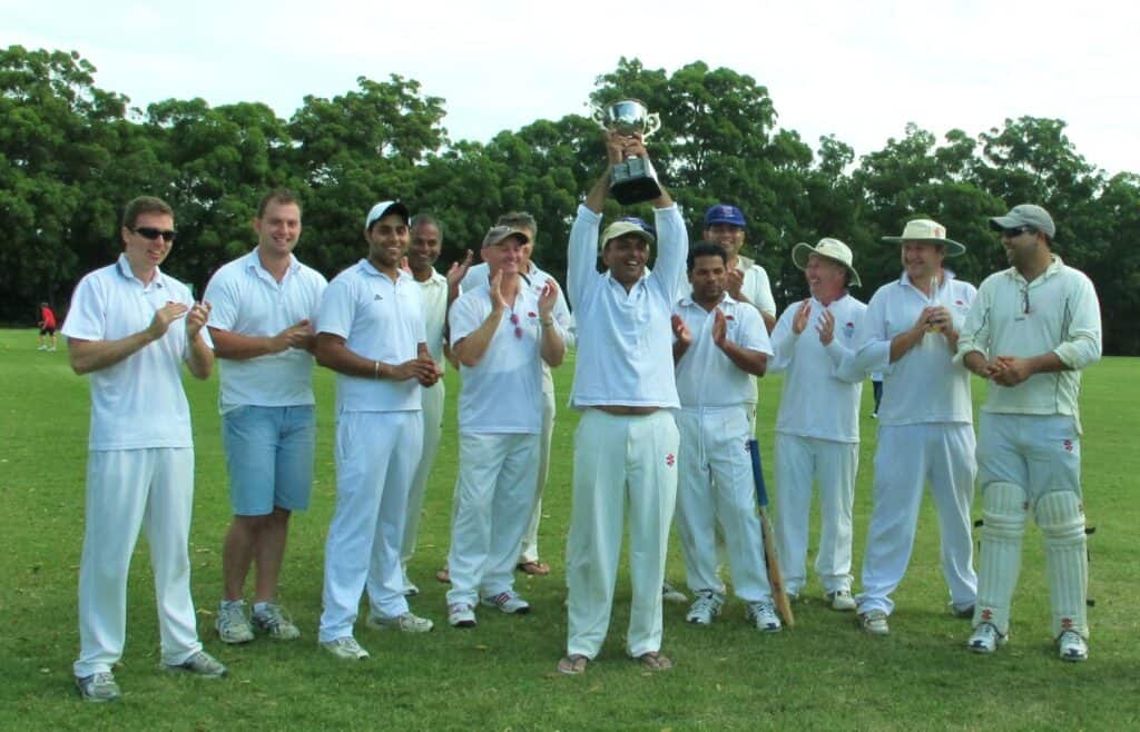 With Trophy
