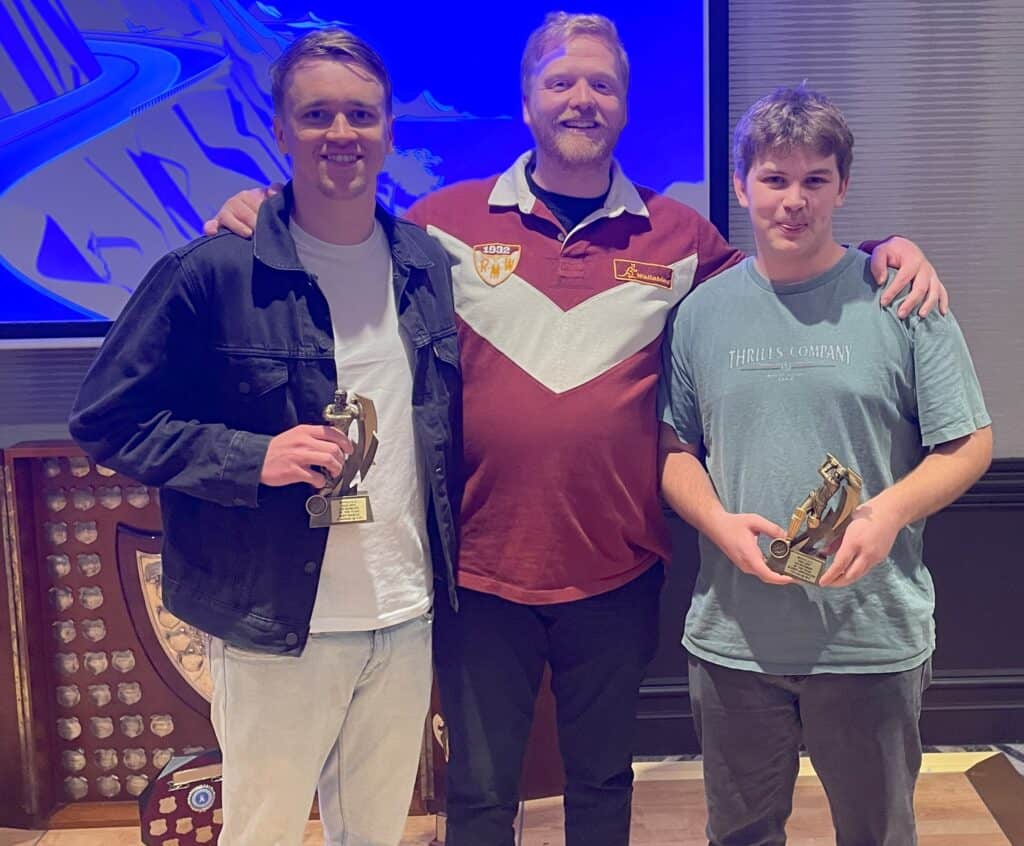 Presentation Night T20 Players Of The Year Andy Meikle (bowler) & Oliver Linschoten (batter) Castle Hill Rsl 09052025