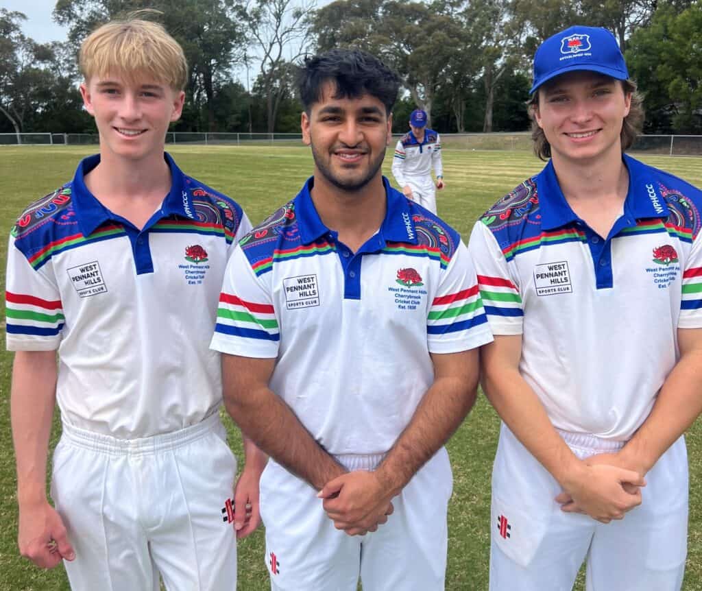 A1 debutants - Oliver Makin (#338), Shaan Bakshi (#336), Ben Burrows (#339) - Vs ARL @ Parklands Oval - 27092025