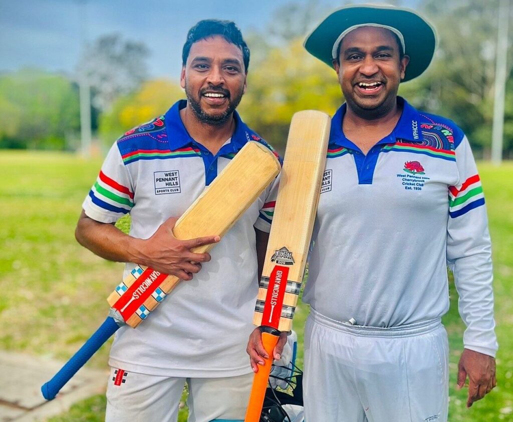 Malinda Dharmadasa (55) & Bala Baghuraman (51) - half century & 91 run partnership Vs CHRSL - Greenup - 27092025