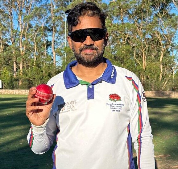 D1 Blue - Mahesh Shinde - 4 for 15 Vs St Ives-Wahroonga @ Campbell Park - 29112025