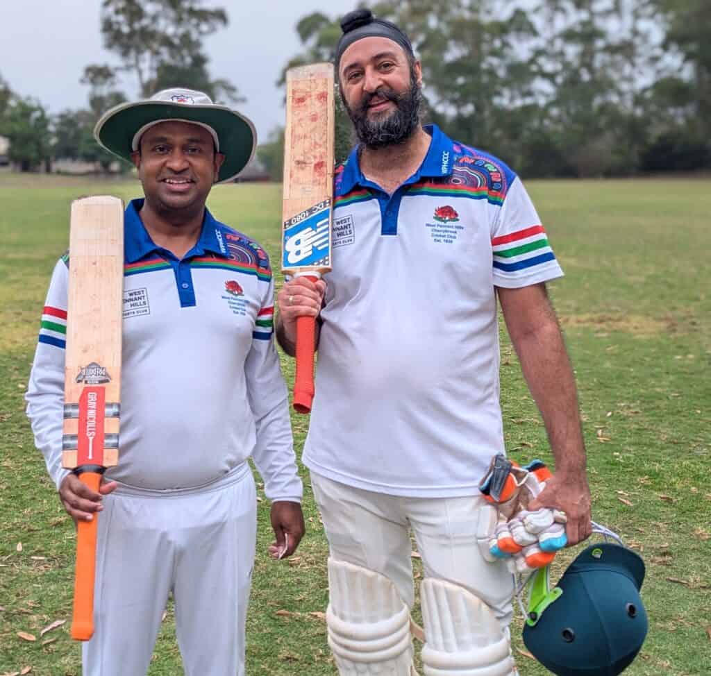 D1 - Malinda Dharmadasa 43 & Tej Randhawa 56no Vs WPHC Red - Campbell Park - 22112025