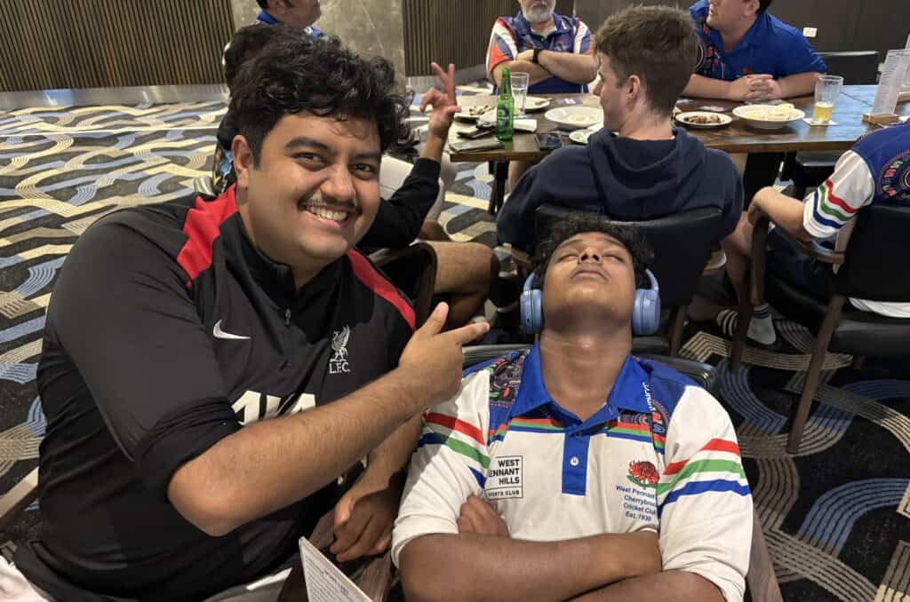 D1 Red - Bharga Gamesha (right) & Parin Pillamarri - Sports Club - 01112025