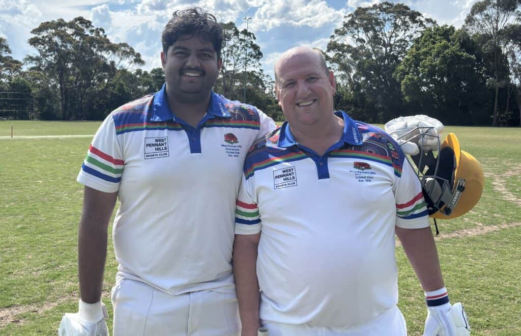 D1 Red - Parin Pillamarri - (72 no) & Grant Gerber (91 no) - 145 unbeaten 4th wicket partnership - Samuel King Oval - 08112025