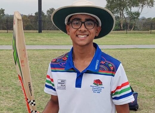 U14 Blue - Sachin Dixit - 55 no in 15 balls Vs Kissing Point - NTRA - 15112025