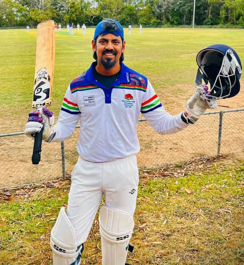 D1 Blue - Vinoth Sambasivam - 101 no Vs Thornleigh @ Thornleigh Oval - 06122025