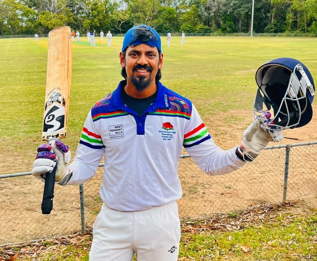 D1 Blue - Vinoth Sambasivam - 101 no Vs Thornleigh @ Thornleigh Oval - 06122025