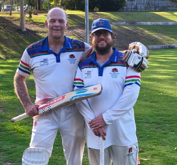 D2 - Raymond Howard 108 no & Jaques Visser 47 Vs St Ives-Wahroonga - Campbell Park - 201225