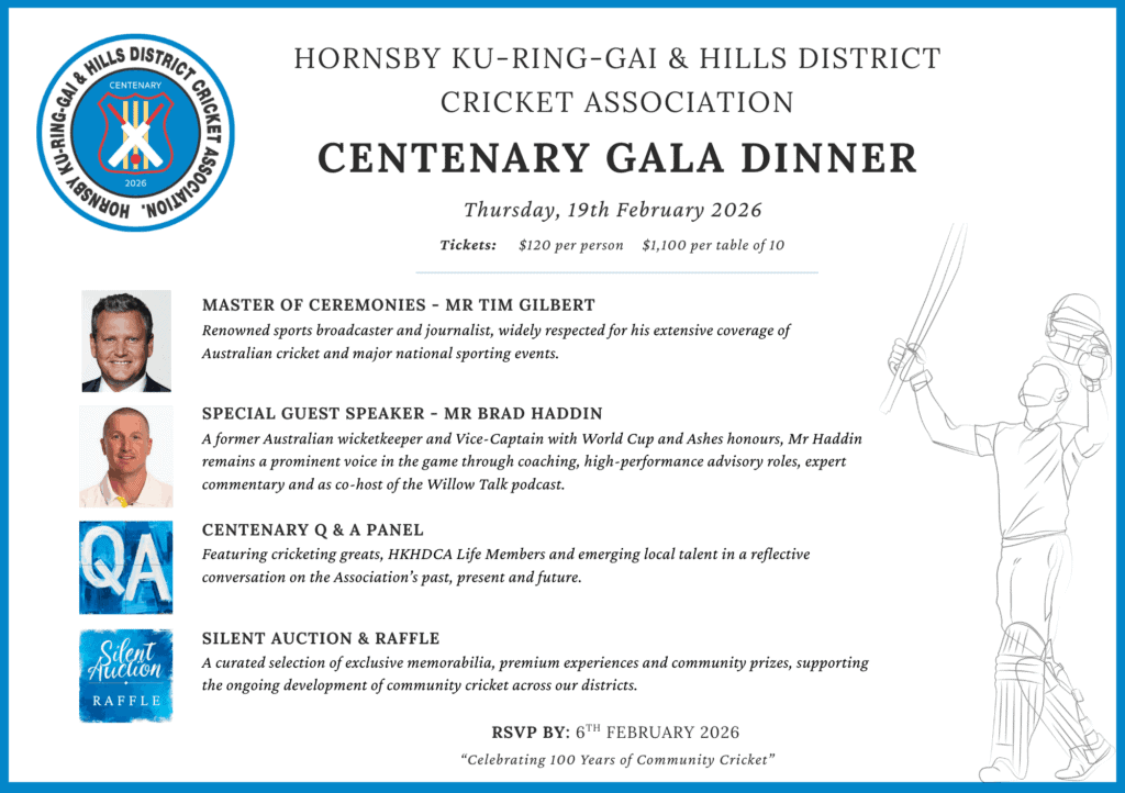 Association centenary dinner 19022026