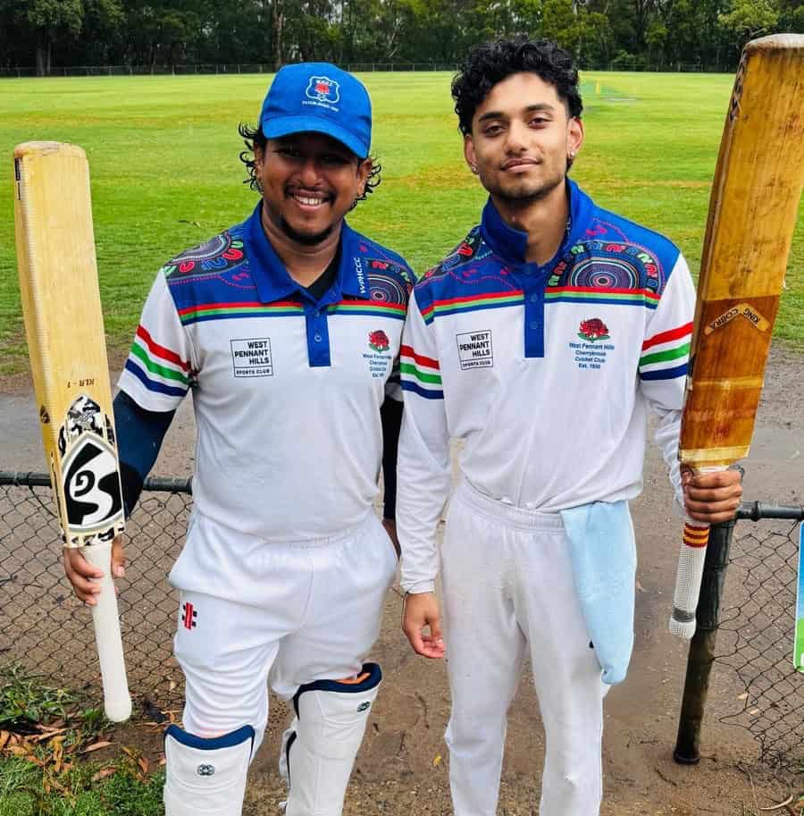 C2 - 108 run opening partnership - Sitabja Basu (80) & Aditeya Nair (53) Vs Normanhurst @ Thornleigh - 18012026