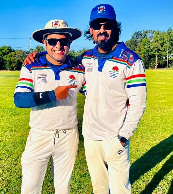 D1 Blue - Shehan Fernando 71 & Vinoth Sambasivam 48 - 82 run 4th wicket partnership Vs WPHC Blue @ Northholm - 24012026