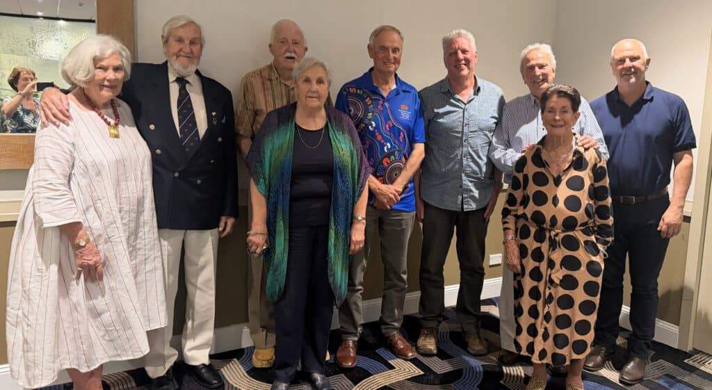 Legends - John & Judy Coulthard, Barry & Marie McDonald, Ross & Denise Anderson, David Carey & Keith & Rhonda Robinson, Andrew Miedler (President) - Note: Jim Fuggle & Arthur Souter (deceased) - WPH Sports Club - 25012026