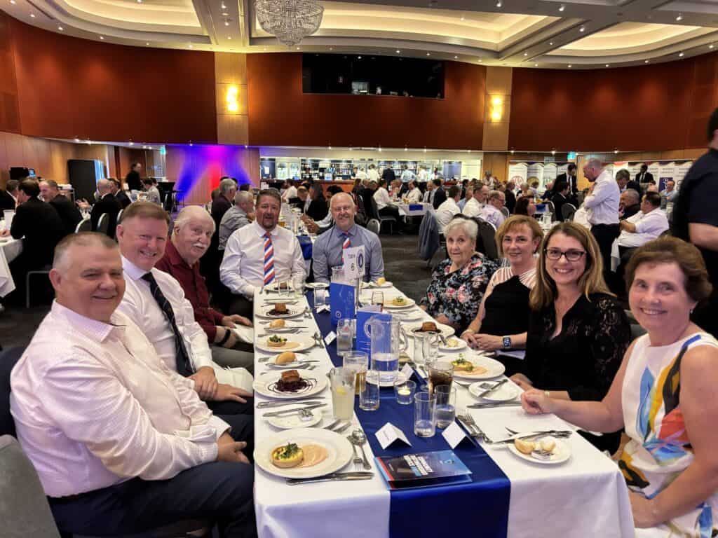 Association Centenary - 1926 to 2026 - Rob Hanich, Rick Turner, Barry McDonald, Bill Peterkin, Andrew Miedler, Marie McDonald, Sonya Turner, Debbie hanich & Denise Anderson - Hornsby RSL - 19022026