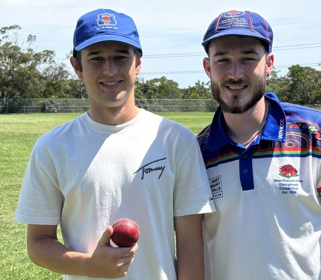 B1 Red - Jack Hutchinsion 4 for 13 off 18 overs & Todd Hutchinson 3 for 23 off 10 overs Vs ARL @ Dural Park - 2206202622062026