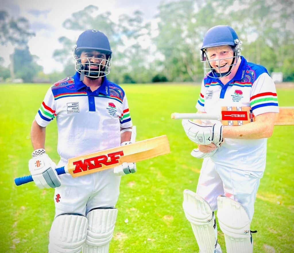 D1 Blue - Roger Friend and Mahesh Shinde opening Vs Hornsby @ Campbell Park - 28022026