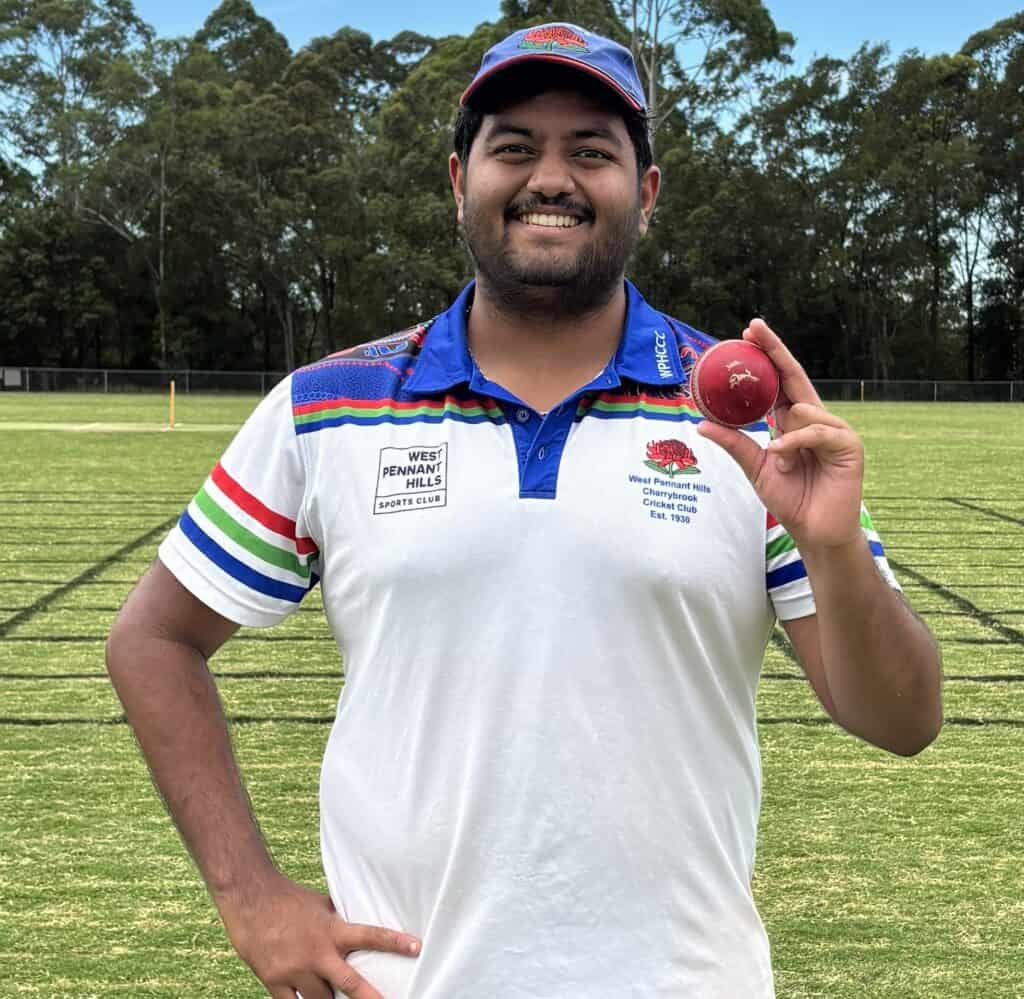 D1 Red - Parin Pillamarri - 4 for 11 Vs Thornleigh @ Greenway Park - 21022026