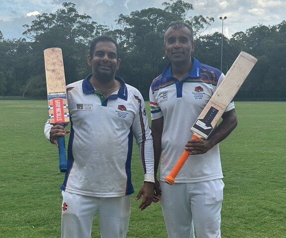 Mohan Somasundaram 83 runs with Mridul Das 47 after 101 run partnership Vs Beecroft @ Cheltenham Oval - 2102026