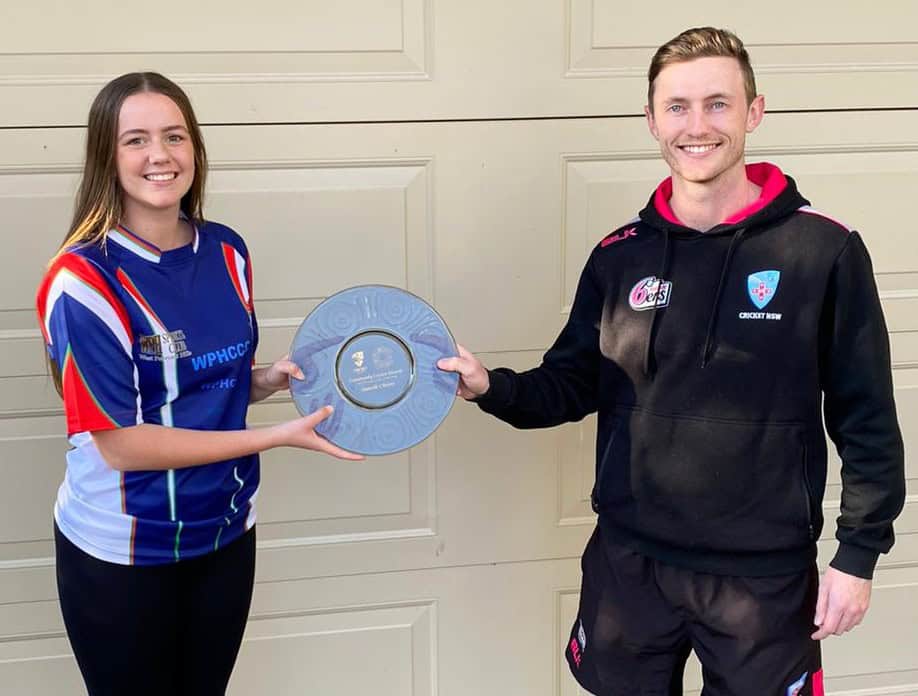 Danielle Chivers - Young Community Leader of the Year with Daniel Anderson - 23082020