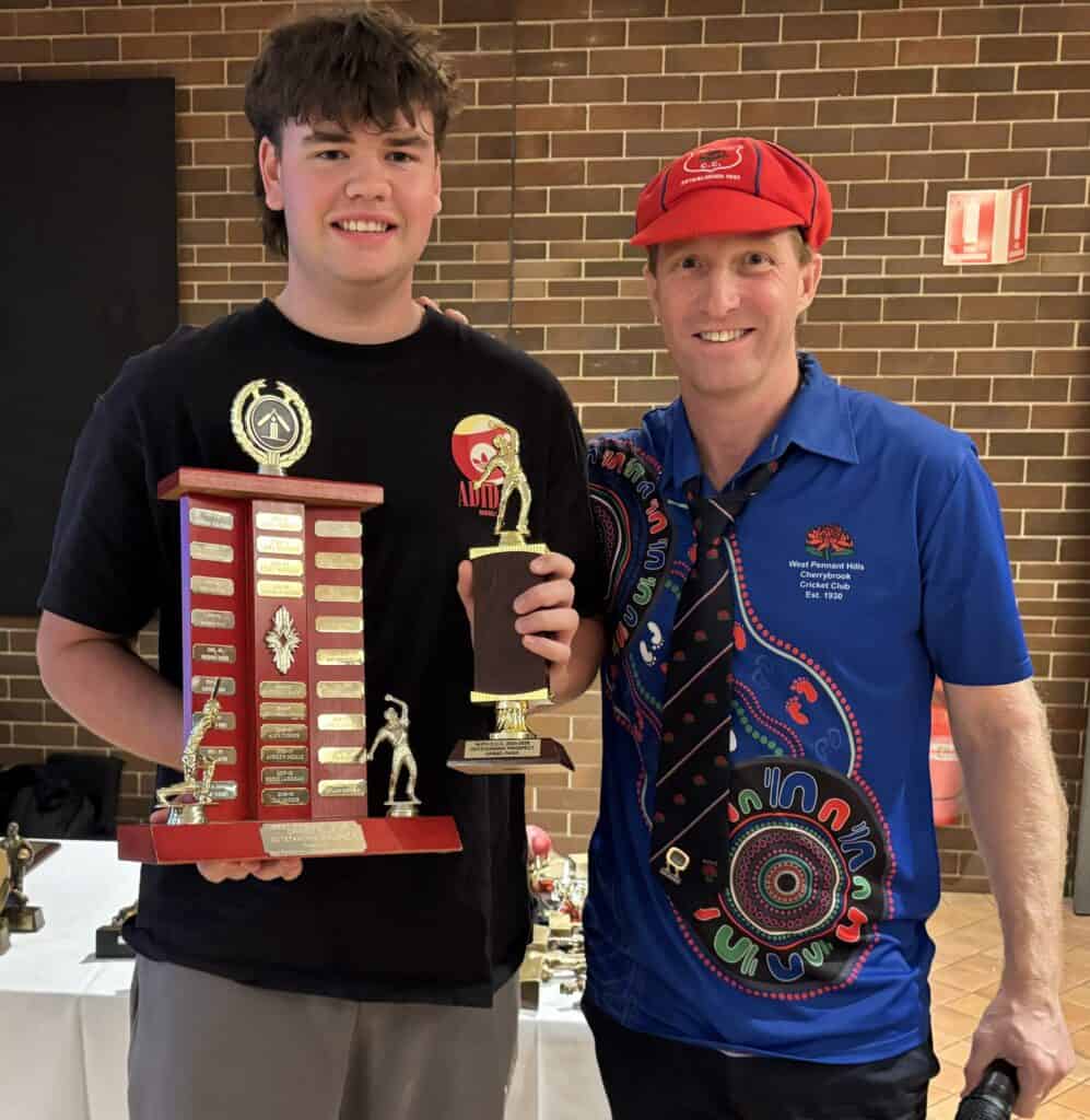 Seniors Presentation Night - Outstanding Prospect - Daniel Fagg with James Makin - The Vicar - 08052026
