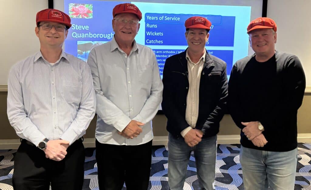 Hall of Fame - Steve Quanborough, Greg Fiedler, Eric Junkkari, Andrew Fiedler - WPH Sports Club - 23062026