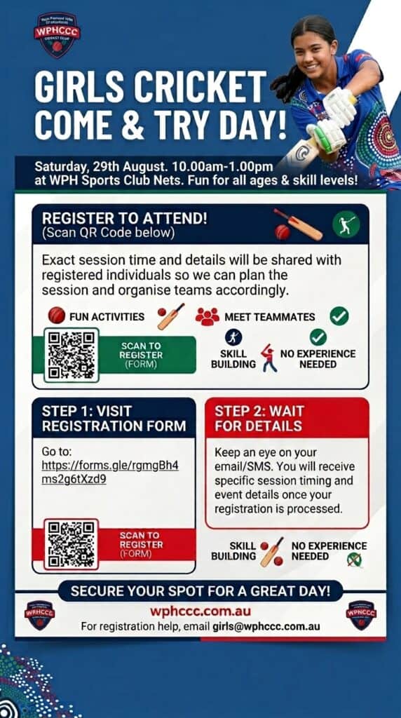 Girls Come & Try - WPH Nets - 29082026