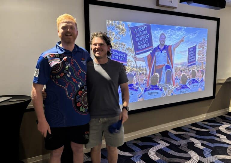A1 Cap presentation - Dane Twining (#340) with Cameron McBrien (Captain #25) - WPH Sports Club - 12092026
