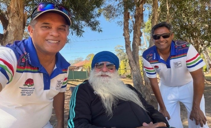 C4 - Yograj Singh (father of Yuvraj Singh) - with Ravi Gunna & Amith Ninan - Campbell Park - 19092026