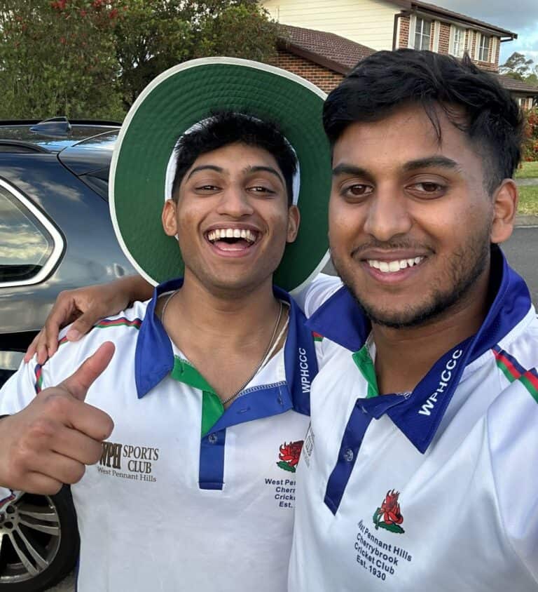 Rishab Iyer & John Kurian - B2 Grade Vs CHRSL - Caddies Creek - 22112025