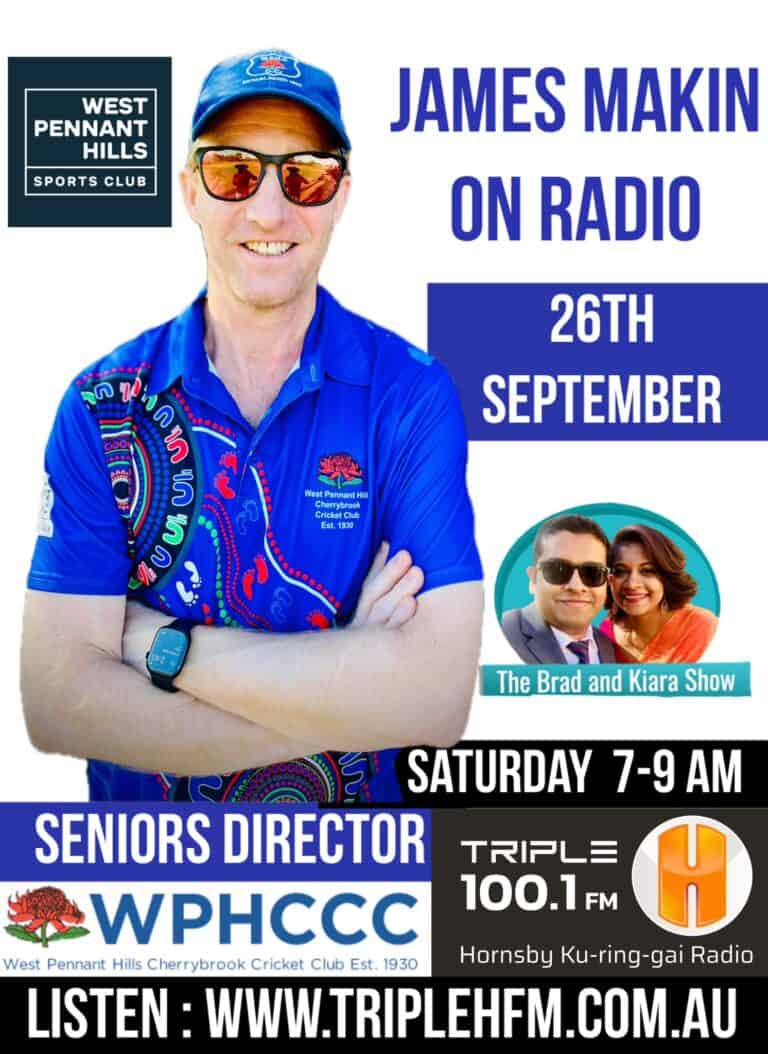 Triple H 100.1 – Hornsby Community Radio - James Makin - 26092026