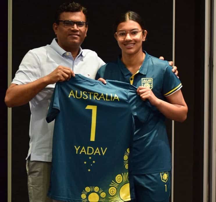 Trisha Yadav - Captain Australian U16 Indoor Cricket Team - South Africa - 24092026