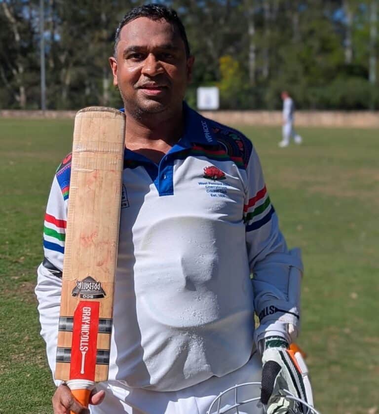 ODC -WPHC Blue Malinda Dharmadasa 65 runs Vs Berowra @ Campbell Park - 24102026