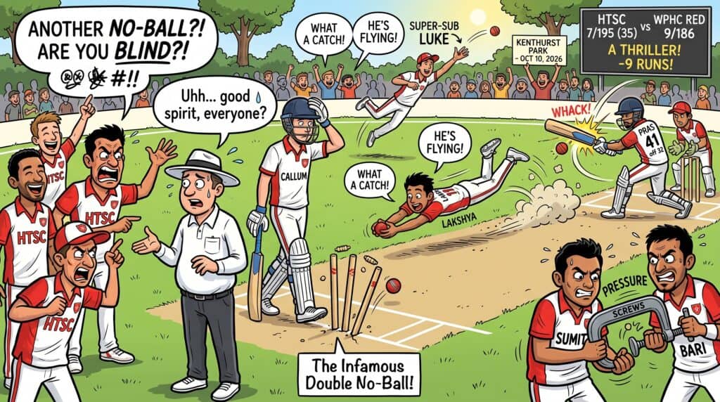 ODC - WPHC Red (Pras) Vs Hornby - cartoon - Kenthurst Park - 10102026