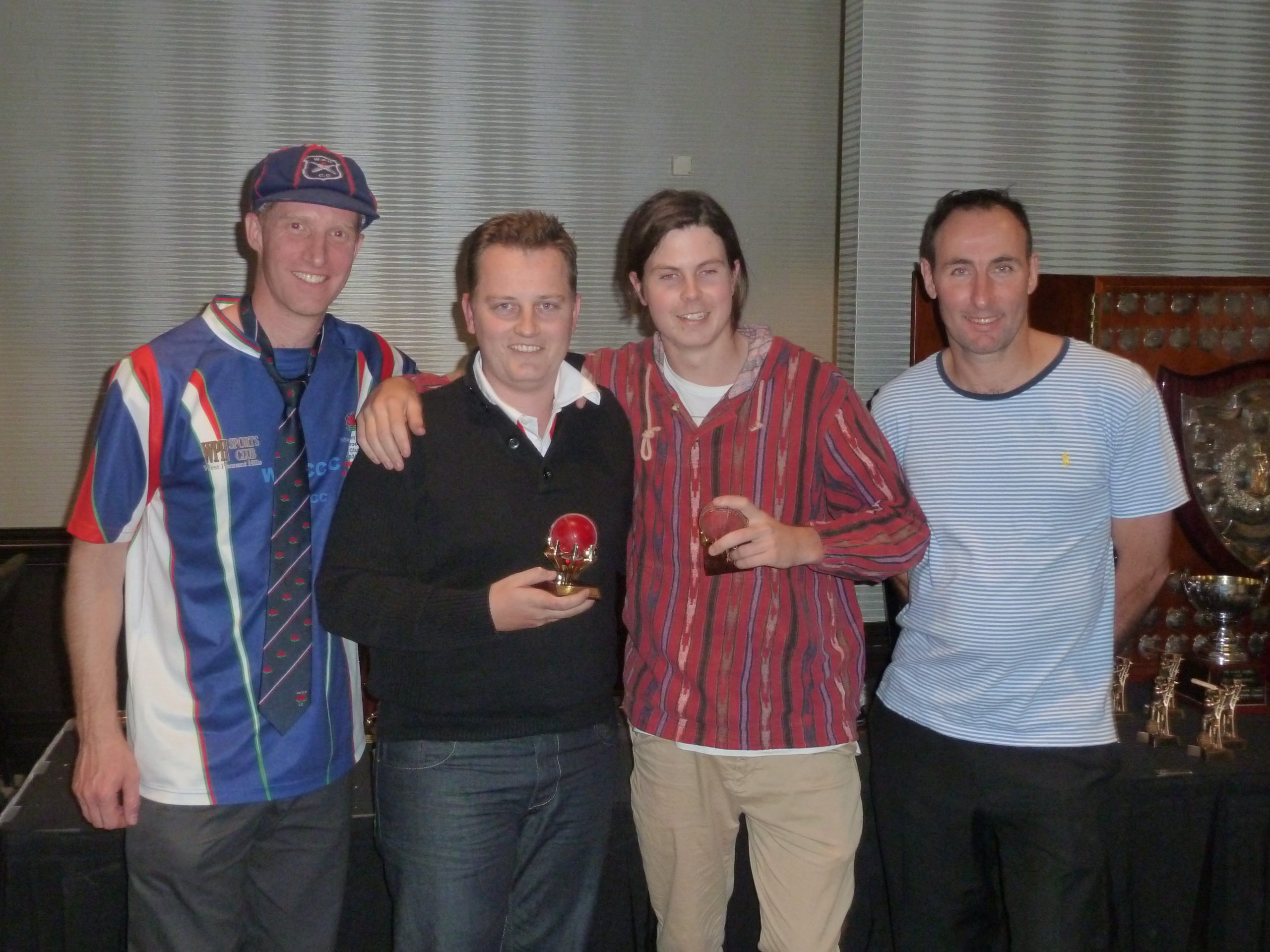Peter Stott (150 wickets) and Riley Miedler (200 wickets) - 2014/15 season.