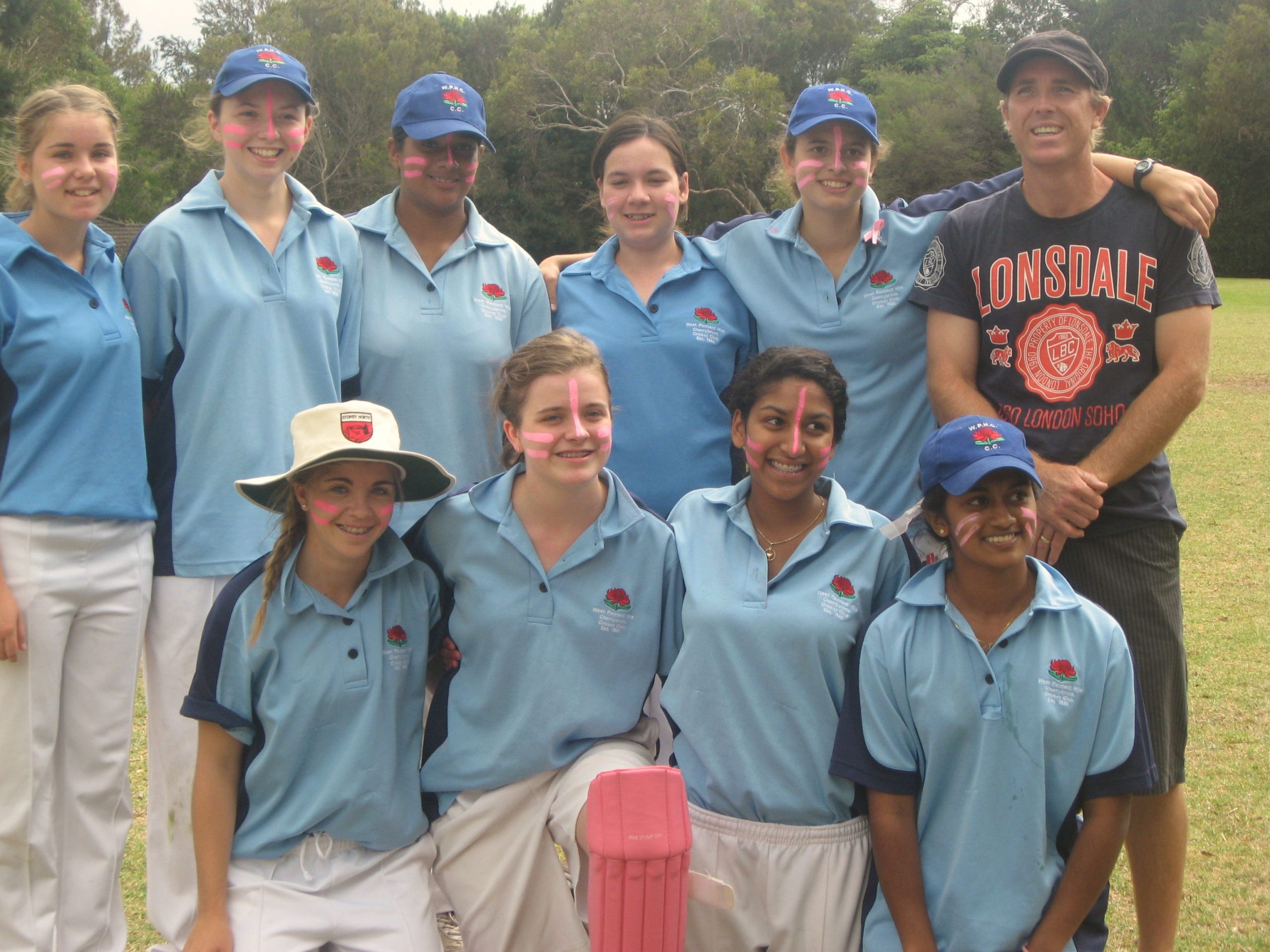 B Grade Girls Team - March 2011