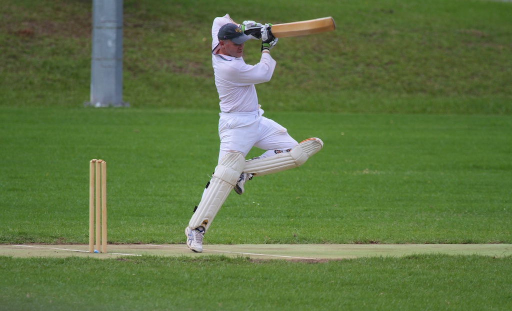 Back foot cover drive - Michael McGregor (B1 Grand Final) 29th & 30th March 2014