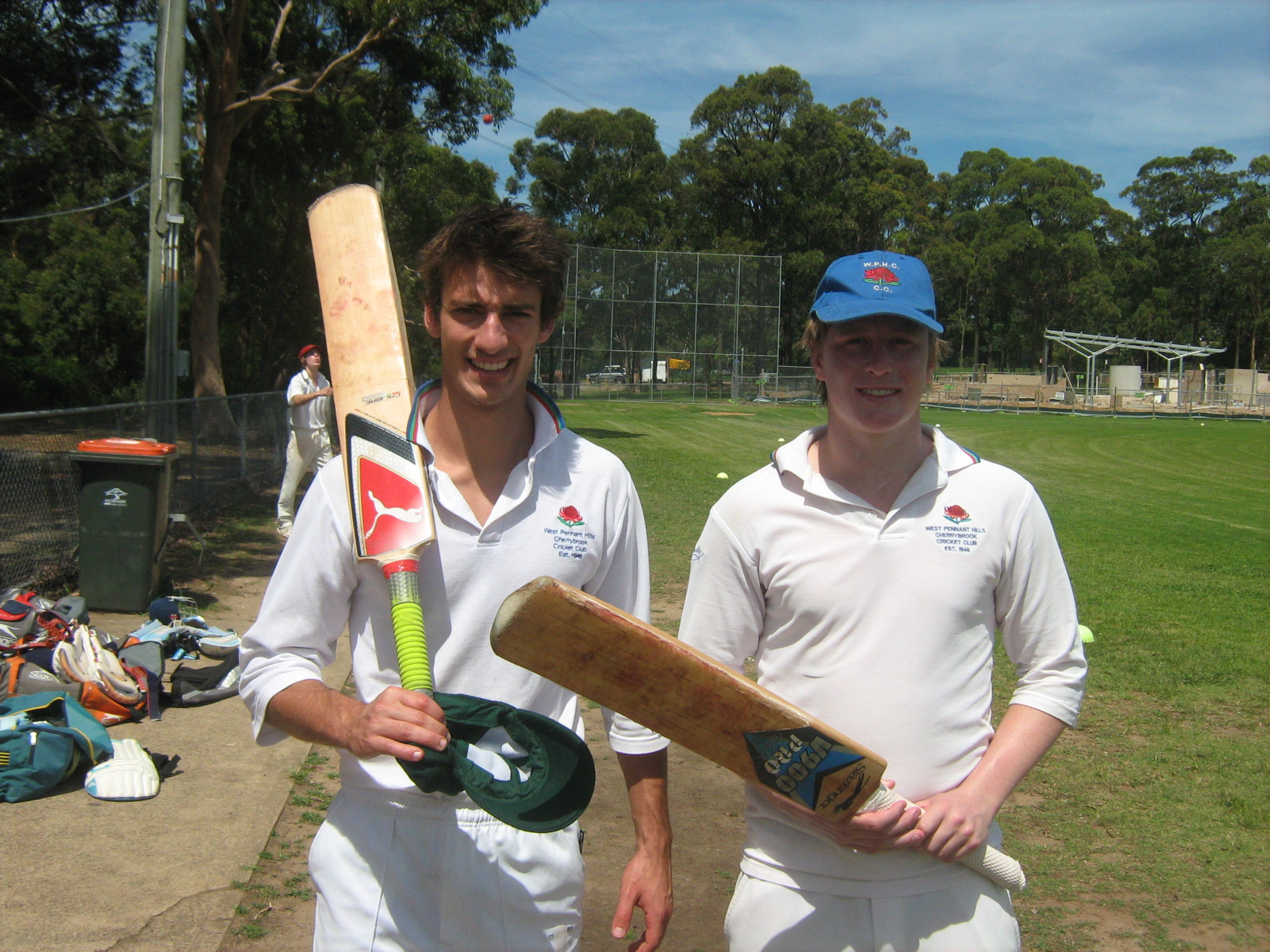 C1 4th wicket record of 259 runs - Nathan Tripolone 183 & Sam Kleinhans 90 (Hornsby @ Glenhaven) 22102011