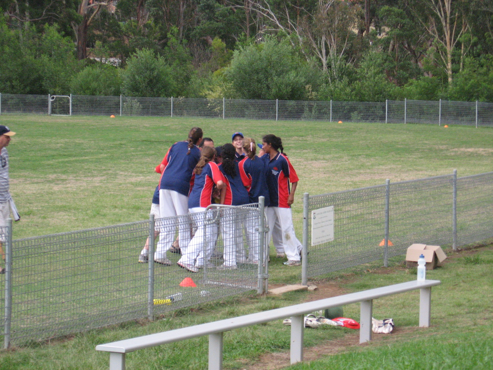 Girls cricket - Fred Caterson Reserve 2008/09 season