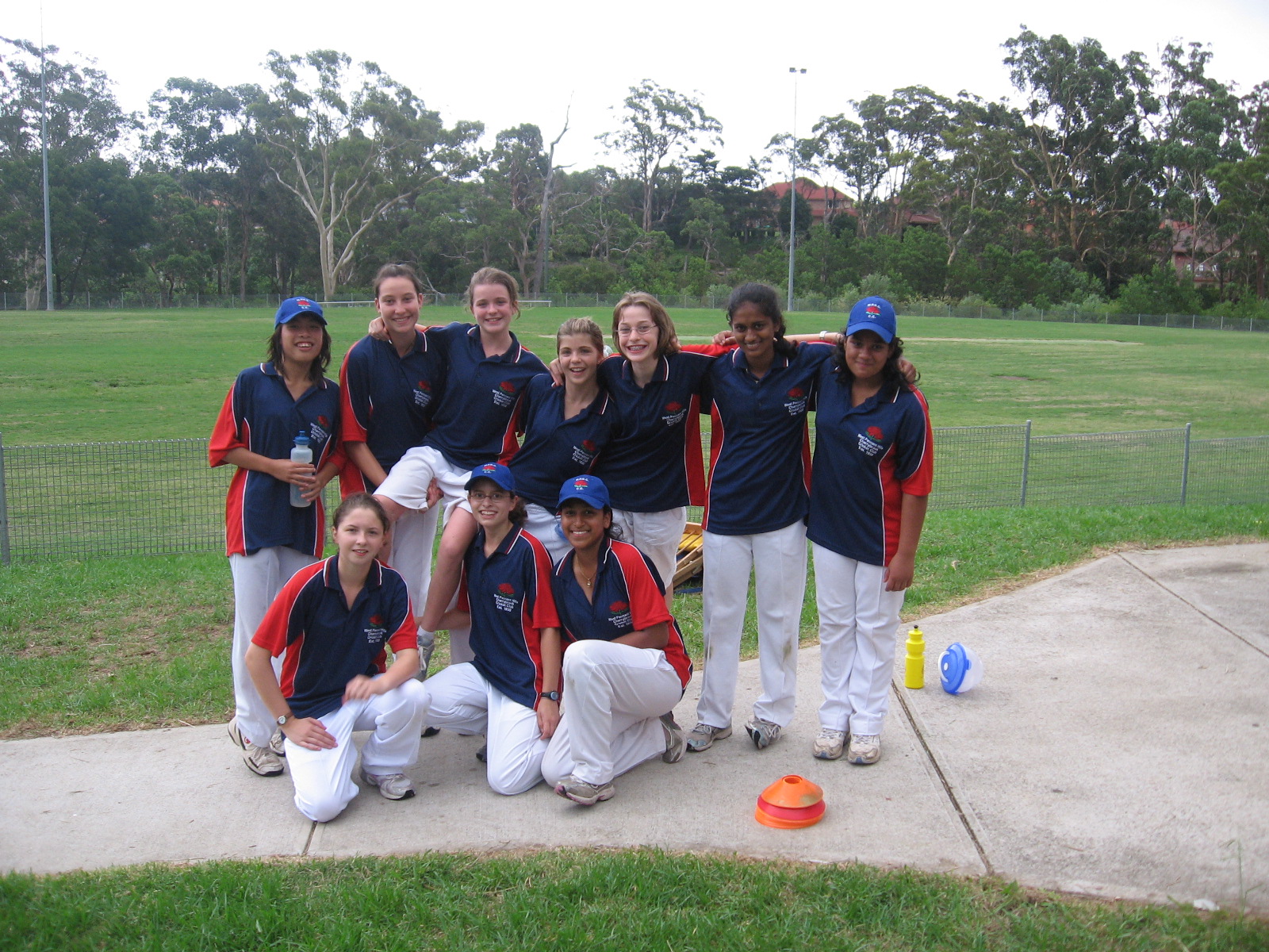 Our Girls at Fred Caterson Reserve - 2008/09 season.