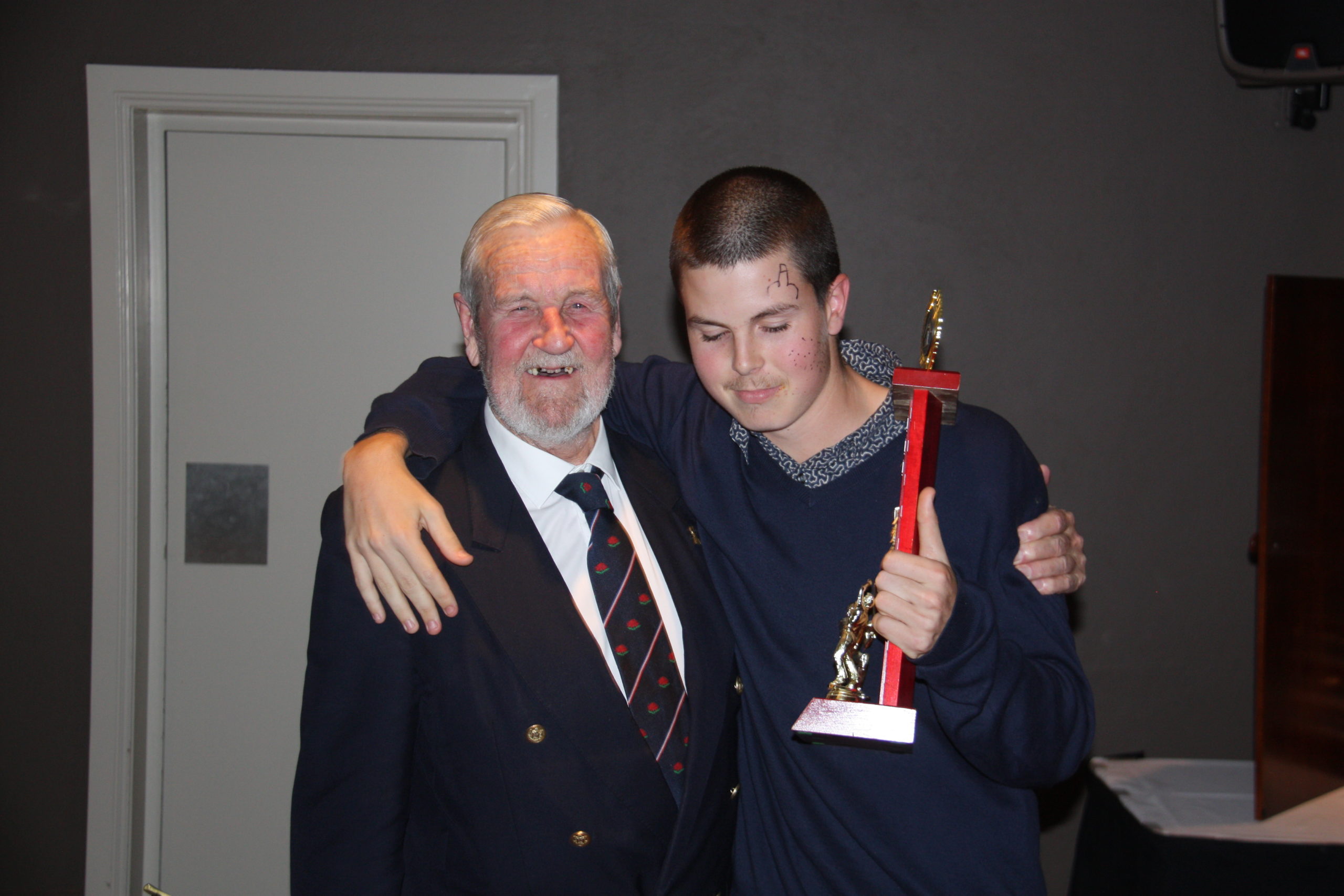 Outstanding Prospect 2011/12 - Riley Miedler. Seniors Presentation Night - Castle Hill RSL Friday 4th May 2012.
