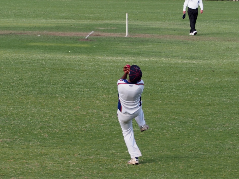 A1 Grand Final (Rofie 3) - Ranga Edirickrama's great outfield catch - Parklands Oval 29 & 30 March 2014