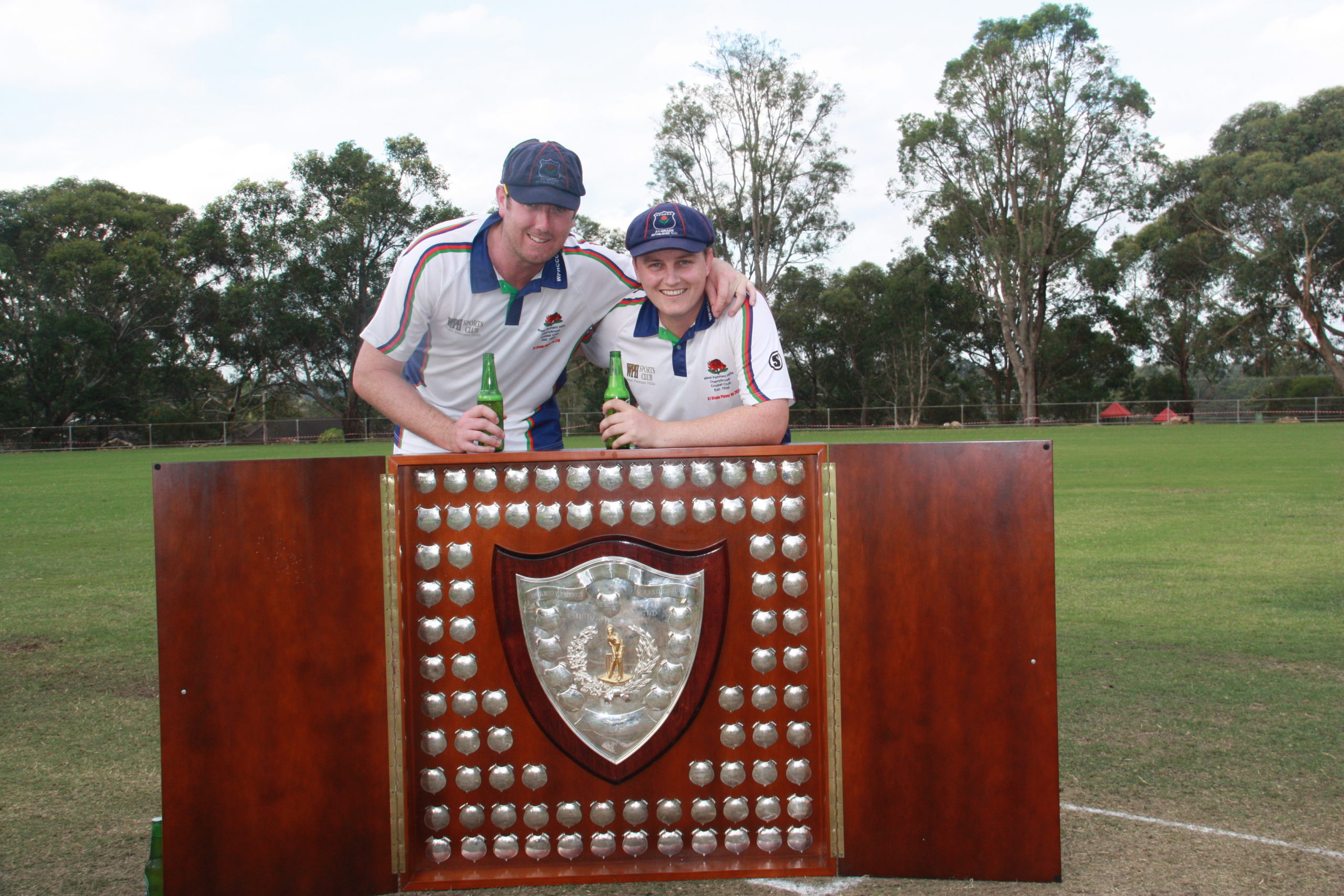 Matt Spalding and Peter Stott - A1 Grand Final (Rofie 3 Vs ARL) Parklands Oval - 29 and 30 March 2014.