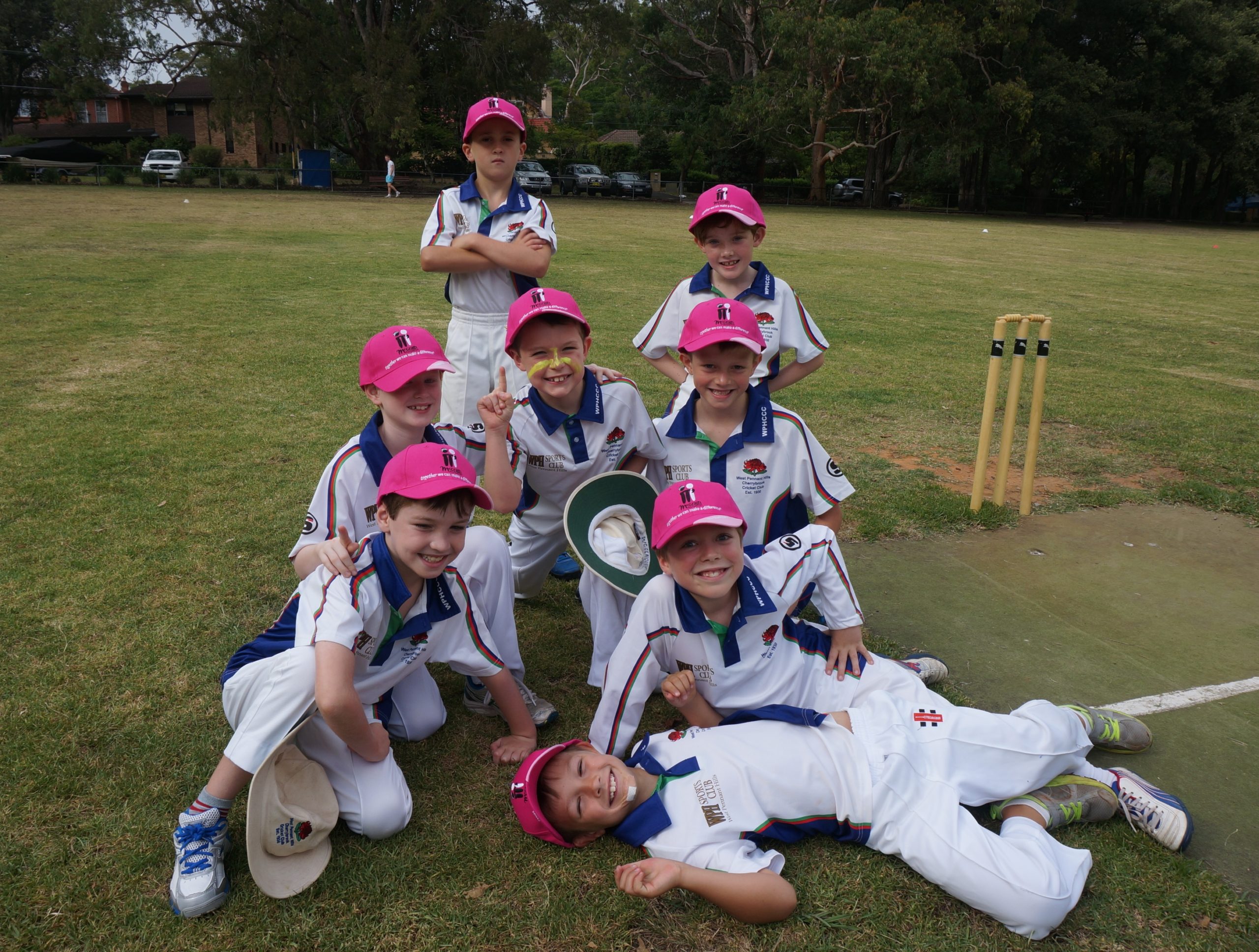 U9s before pink stumps day